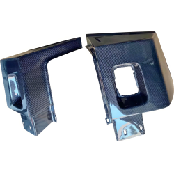 ModeloDrive Carbon Fiber BNW Rear Bumper Spat Add-ons > Hummer H2 2003-2009 image - 9