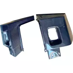 Carbon Fiber BNW Rear Bumper Spat Add-ons > Hummer H2 2003-2009 image - 9