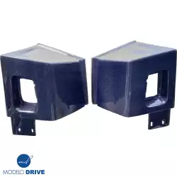 Carbon Fiber BNW Rear Bumper Spat Add-ons > Hummer H2 2003-2009 image - 6