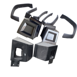 ModeloDrive Carbon Fiber BNW Body Kit 9pc > Hummer H2 2003-2009 image - 2