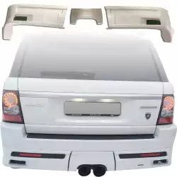FRP HAMA Rear Lip Valance 3pc > Land Rover Range Rover Sport 2010-2013 image - 20