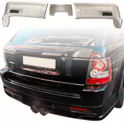 FRP HAMA Rear Lip Valance 3pc > Land Rover Range Rover Sport 2010-2013 image - 1