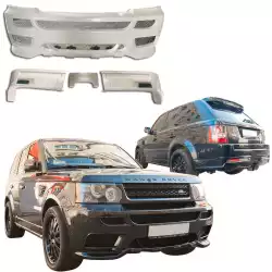 FRP HAMA Body Kit 4pc > Land Rover Range Rover Sport 2010-2013 image - 1