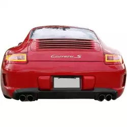 Partial Carbon Fiber VORT GTV NARROW Rear Bumper > Porsche 911 (997) 2005-2008 image - 2