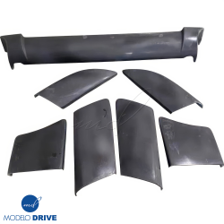 ModeloDrive FRP TART Accessories Rear Fins Diffuser > Porsche 911 (996) 1999-2004 image - 2