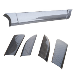 ModeloDrive Carbon Fiber TART Accessories Rear Fins Diffuser > Porsche 911 (996) 1999-2004 image - 8