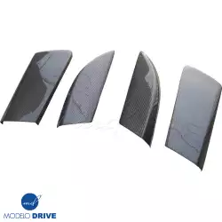 Carbon Fiber TART Accessories Rear Fins Diffuser > Porsche 911 (996) 1999-2004 image - 10