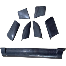 ModeloDrive Carbon Fiber TART Accessories Rear Fins Diffuser > Porsche 911 (996) 1999-2004 image - 1