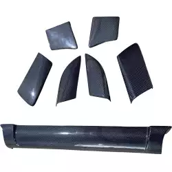 Carbon Fiber TART Accessories Rear Fins Diffuser > Porsche 911 (996) 1999-2004 image - 1