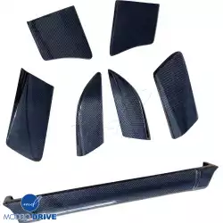 Carbon Fiber TART Accessories Rear Fins Diffuser > Porsche 911 (996) 1999-2004 image - 2