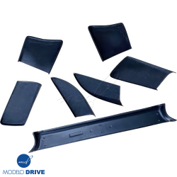 ModeloDrive Carbon Fiber TART Accessories Rear Fins Diffuser > Porsche 911 (996) 1999-2004 image - 4
