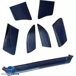 Carbon Fiber TART Accessories Rear Fins Diffuser > Porsche 911 (996) 1999-2004 image - 5