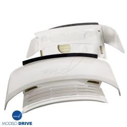 ModeloDrive FRP TART GT Narrow Body Engine Lid Trunk w Wing w Flap > Porsche 911 (996) 1999-2001 image - 9