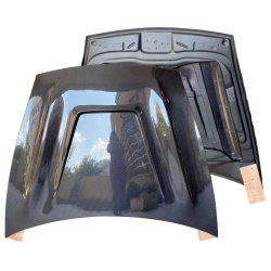 ModeloDrive Carbon Fiber GEMB GT Hood > Porsche Cayenne (955 957) 2003-2010 image - 1