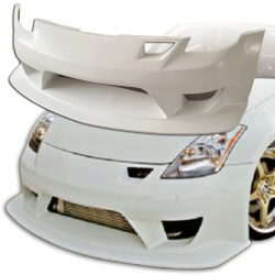 ModeloDrive FRP JVIZ Type-N Front Bumper > Nissan 350Z (Z33) 2003-2008 image - 13