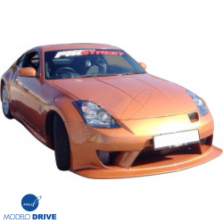 ModeloDrive FRP JVIZ Type-N Front Bumper > Nissan 350Z (Z33) 2003-2008 image - 22