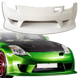 ModeloDrive FRP JVIZ Type-N Front Bumper > Nissan 350Z (Z33) 2003-2008 image - 1