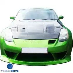 FRP JVIZ Type-N Front Bumper > Nissan 350Z (Z33) 2003-2008 image - 10