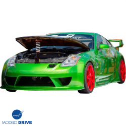 ModeloDrive FRP JVIZ Type-N Front Bumper > Nissan 350Z (Z33) 2003-2008 image - 11