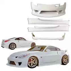 FRP JVIZ Type-N Body Kit 4pc > Nissan 350Z (Z33) 2003-2008 image - 2