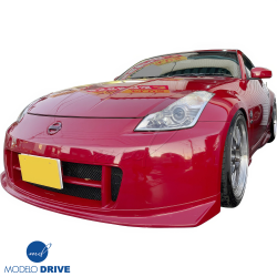 ModeloDrive FRP NISM V2 Front Bumper w Duct 2pc > Nissan 350Z (Z33) 2003-2008 image - 4