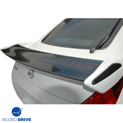 ModeloDrive Carbon Fiber NISM V2 Trunk Spoiler Wing > Nissan 350Z (Z33) 2003-2008 image - 22
