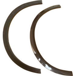 ModeloDrive Carbon Fiber NISM Fender Flares (rear) 2pc > Nissan 350Z (Z33) 2003-2008 image - 1