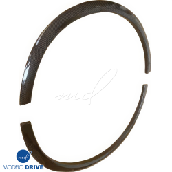 ModeloDrive Carbon Fiber NISM Fender Flares (rear) 2pc > Nissan 350Z (Z33) 2003-2008 image - 2