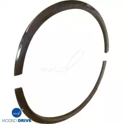 Carbon Fiber NISM Fender Flares (rear) 2pc > Nissan 350Z (Z33) 2003-2008 image - 2