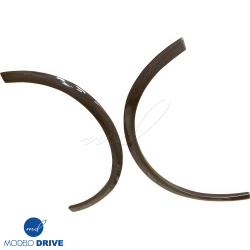 ModeloDrive Carbon Fiber NISM Fender Flares (rear) 2pc > Nissan 350Z (Z33) 2003-2008 image - 3