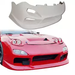 FRP VANQ Front Bumper > Mazda RX-7 (FD3S) 1993-1997 image - 1