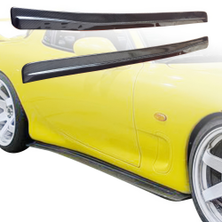 ModeloDrive Carbon Fiber FEE Lower Side Splitters > Mazda RX-7 (FD3S) 1993-1997 image - 5