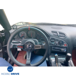 ModeloDrive Carbon Fiber LHD Center Console Trim 2pc > Mazda RX-7 (FD3S) 1993-1997 image - 5