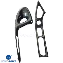 Carbon Fiber LHD Door Trim (left and right) 2pc > Mazda RX-7 (FD3S) 1993-1997 image - 2