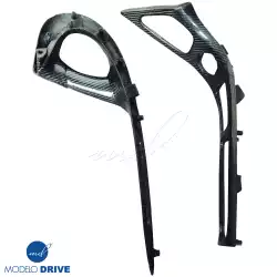 Carbon Fiber LHD Door Trim (left and right) 2pc > Mazda RX-7 (FD3S) 1993-1997 image - 4