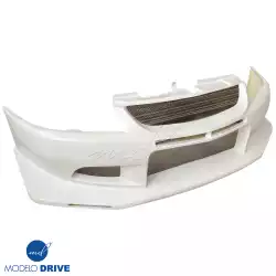 FRP VOLT Street Front Bumper > Mitsubishi Evolution EVO8 EVO9 2003-2006 image - 4