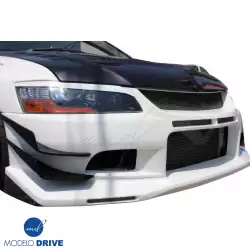 Carbon Fiber VOLT Triangle Bumper Trim > Mitsubishi Evolution EVO8 EVO9 2003-2006 image - 10