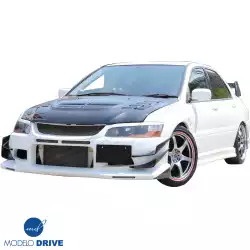 Carbon Fiber VOLT Triangle Bumper Trim > Mitsubishi Evolution EVO8 EVO9 2003-2006 image - 12