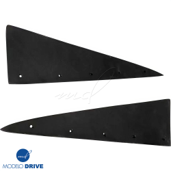 ModeloDrive Carbon Fiber VOLT Triangle Bumper Trim > Mitsubishi Evolution EVO8 EVO9 2003-2006 image - 5