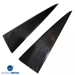 Carbon Fiber VOLT Triangle Bumper Trim > Mitsubishi Evolution EVO8 EVO9 2003-2006 image - 8