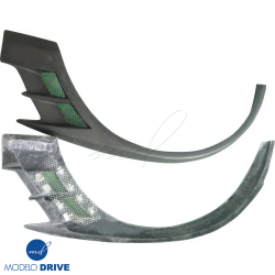 ModeloDrive FRP VOLT Wide Body Flares (front) > Mitsubishi Evolution EVO8 EVO9 2003-2006 image - 4