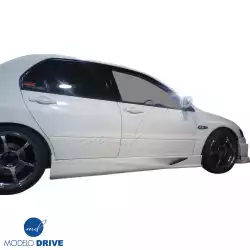 FRP VOLT Wide Body Side Skirts > Mitsubishi Evolution EVO8 EVO9 2003-2006 image - 9