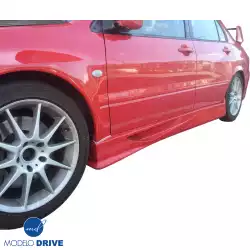 FRP VOLT Wide Body Side Skirts > Mitsubishi Evolution EVO8 EVO9 2003-2006 image - 2