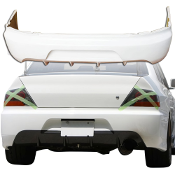 ModeloDrive FRP VOLT Rear Bumper > Mitsubishi Evolution EVO8 EVO9 2003-2006 image - 6