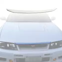 FRP OER GTR Hood Brow Accent > Nissan Skyline (R33) GTS 1995-1998 image - 7