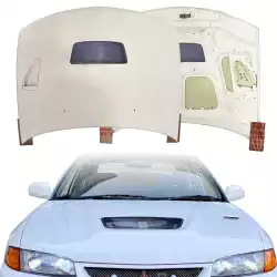 FRP EVO4 Hood > Mitsubishi Evolution EVO4 1997-1997> 4dr image - 14