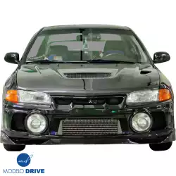 Carbon Fiber EVO4 Hood > Mitsubishi Evolution EVO4 1997-1997> 4dr image - 4