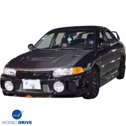 Carbon Fiber EVO4 Hood > Mitsubishi Evolution EVO4 1997-1997> 4dr image - 5