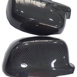 ModeloDrive Carbon Fiber OER MIrror Covers > Mitsubishi Evolution EVO4 EVO5 EVO6 1997-2001> 4dr image - 1