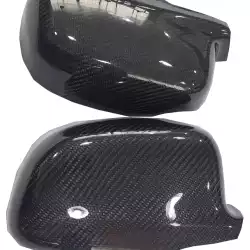 Carbon Fiber OER MIrror Covers > Mitsubishi Evolution EVO4 EVO5 EVO6 1997-2001> 4dr image - 1